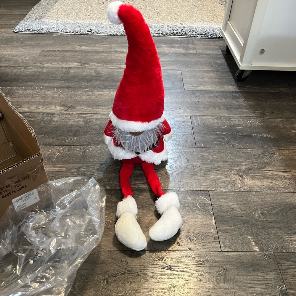 North Pole Trading Co. Christmas Santa Gnome NEW‎